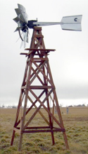 WTW0110 Wood Pnd Aeration Windmill